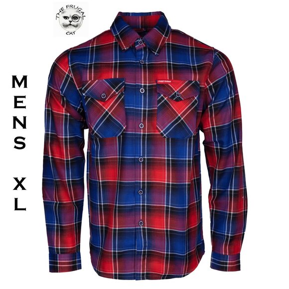 DIXXON FLANNEL - TRAVIS PASTRANA FLANNEL Shirt - Men's XL - COLLAB - Picture 1 of 11